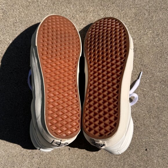 Vans Sk8-hi Premium Leather - Rain Drum - Size Mens 11 - Picture 6 of 6